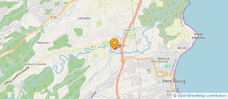 localisation de l'entreprise MONSIEUR DOMINIQUE BEDMINSTER  PETIT-BOURG