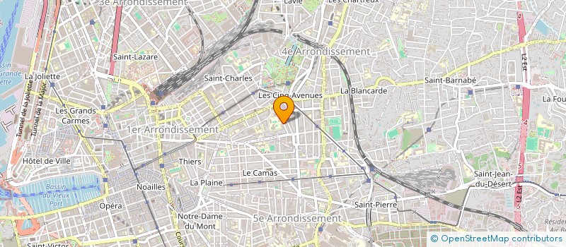 localisation de l'entreprise MONSIEUR DOMINIQUE BEGUE à MARSEILLE