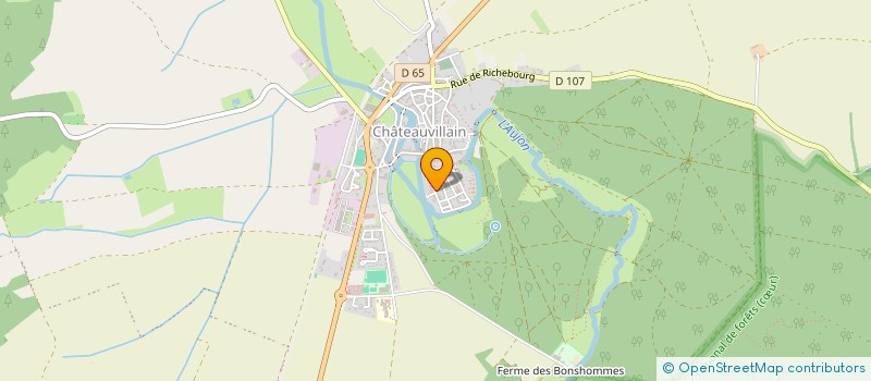 localisation de l'entreprise MONSIEUR DOMINIQUE BELGRAND à CHATEAUVILLAIN