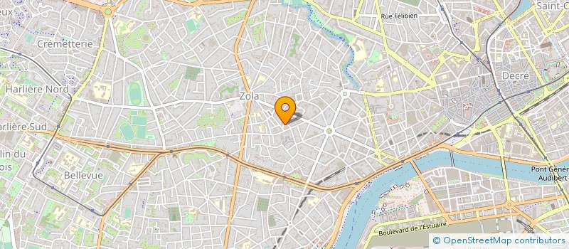 localisation de l'entreprise MONSIEUR DOMINIQUE BELLANGER à NANTES