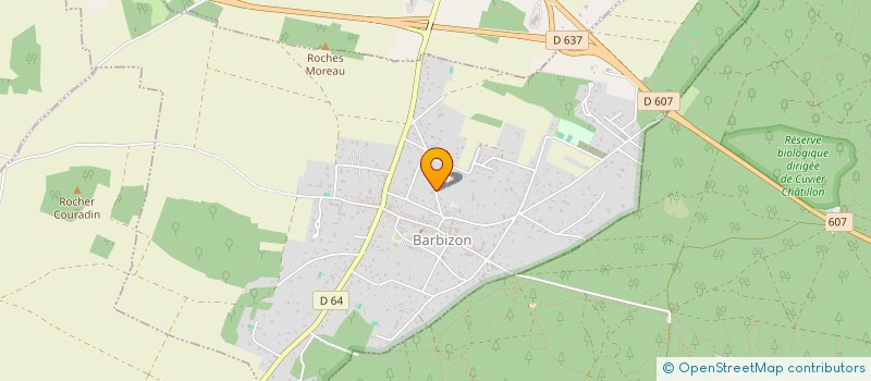 localisation de l'entreprise MONSIEUR DOMINIQUE BELLE à BARBIZON