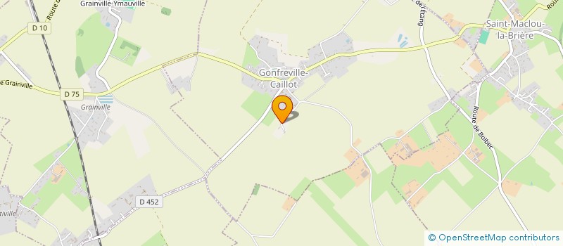 localisation de l'entreprise MONSIEUR DOMINIQUE BELLET  GONFREVILLE-CAILLOT