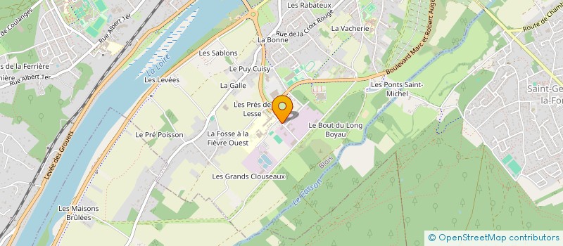 localisation de l'entreprise MONSIEUR DOMINIQUE BELORGEY à BLOIS