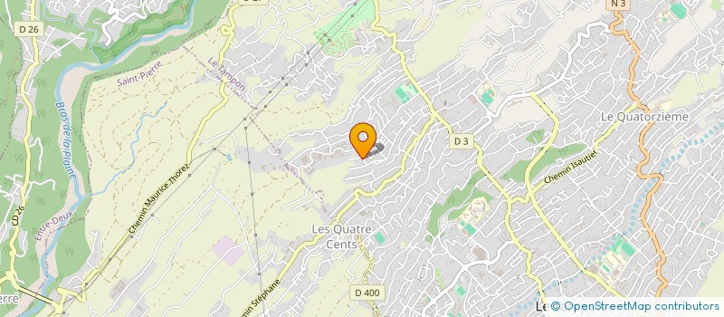 localisation de l'entreprise MONSIEUR DOMINIQUE BENVENUTI  LE TAMPON