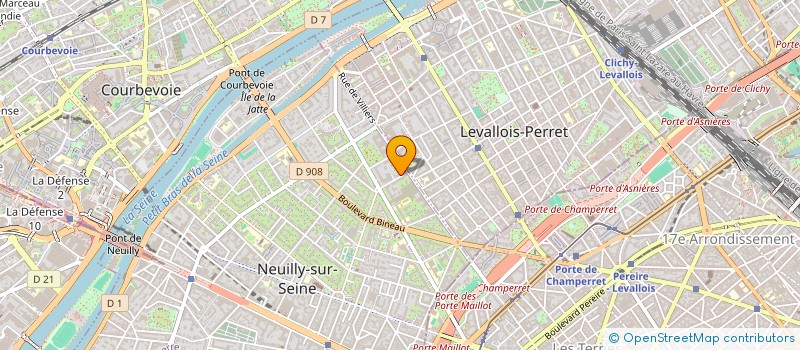localisation de l'entreprise MONSIEUR DOMINIQUE BENYAICH à NEUILLY SUR SEINE