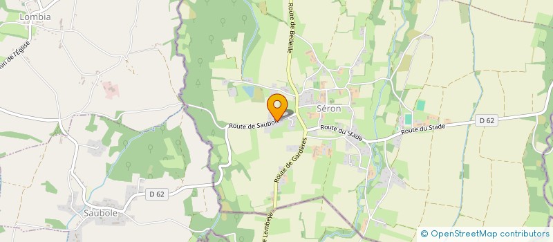 localisation de l'entreprise MONSIEUR DOMINIQUE BERNATET  SERON