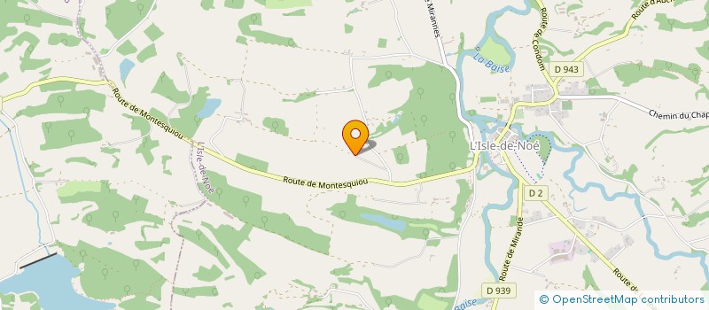 localisation de l'entreprise MONSIEUR DOMINIQUE BERNIER à L'ISLE-DE-NOE