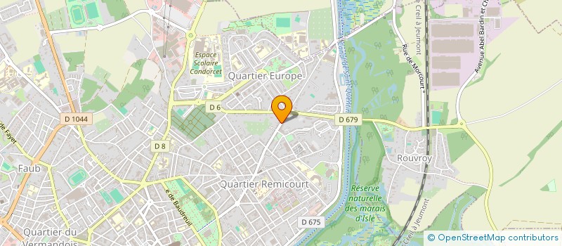 localisation de l'entreprise MONSIEUR DOMINIQUE BERSY à SAINT-QUENTIN