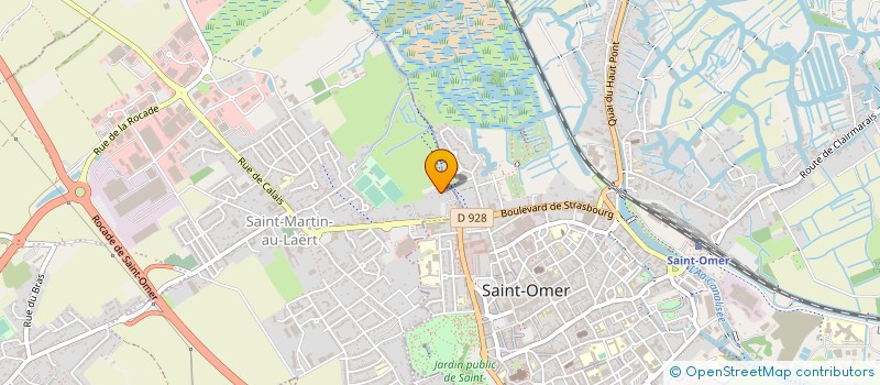 localisation de l'entreprise MONSIEUR DOMINIQUE BERTHELEMY à SAINT OMER
