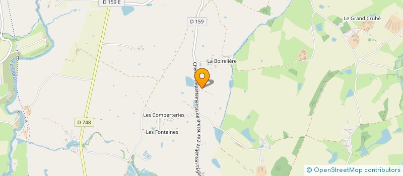 localisation de l'entreprise MONSIEUR DOMINIQUE BERTHELOT à BRESSUIRE