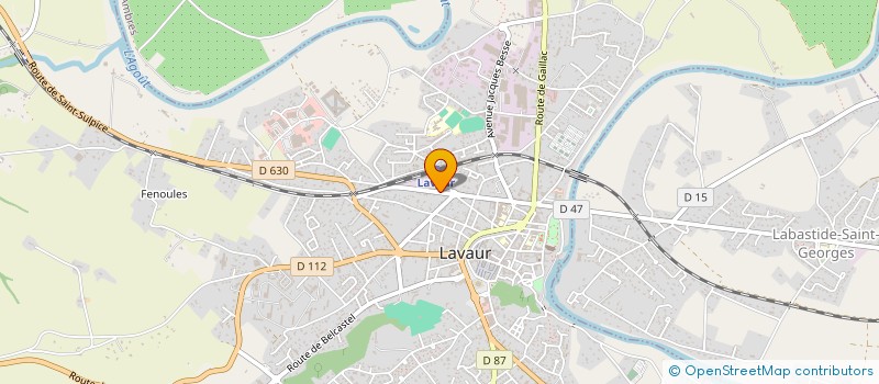 localisation de l'entreprise MONSIEUR DOMINIQUE BERTHON à LAVAUR