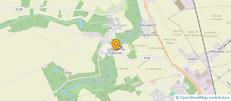 localisation de l'entreprise MONSIEUR DOMINIQUE BESGNEUX  FOSSE