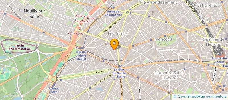 localisation de l'entreprise MONSIEUR DOMINIQUE BESNEHARD  PARIS