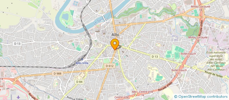 localisation de l'entreprise MONSIEUR DOMINIQUE BESSE à ALBI