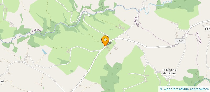 localisation de l'entreprise MONSIEUR DOMINIQUE BESSIERE  REQUISTA