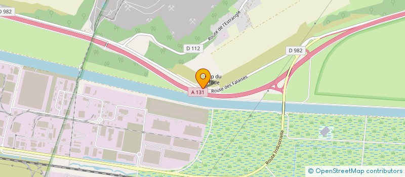 localisation de l'entreprise MONSIEUR DOMINIQUE BEVING  SANDOUVILLE