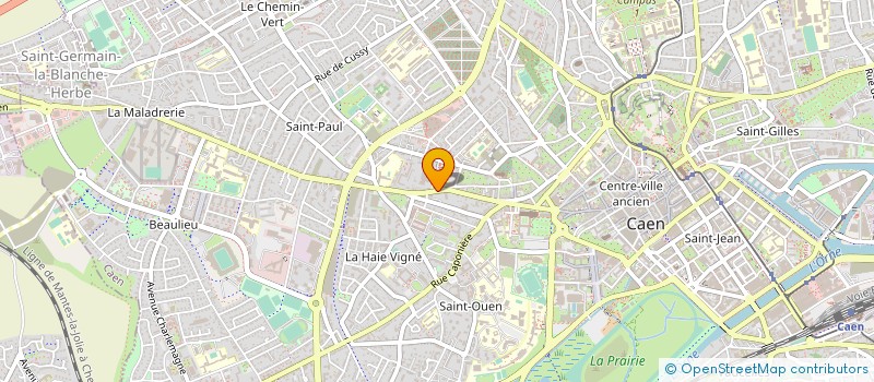 localisation de l'entreprise MONSIEUR DOMINIQUE BIARRAT à CAEN