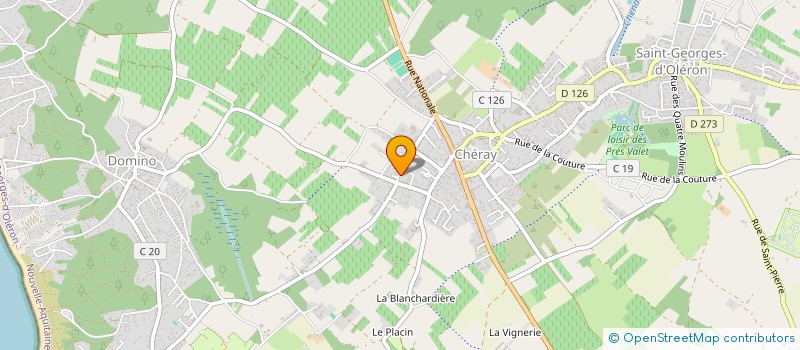 localisation de l'entreprise MONSIEUR DOMINIQUE BICHON BICHON  SAINT-GEORGES-D'OLERON
