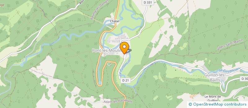 localisation de l'entreprise MONSIEUR DOMINIQUE BIGOT à GUILLON-LES-BAINS