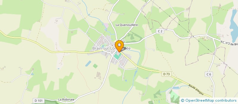 localisation de l'entreprise MONSIEUR DOMINIQUE BILLAUD  ERDRE-EN-ANJOU