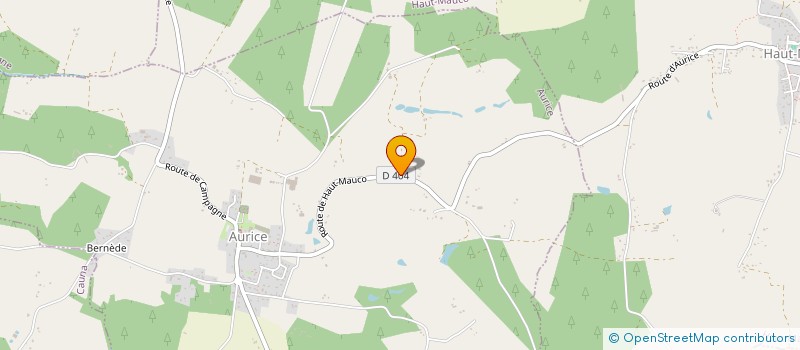 localisation de l'entreprise MONSIEUR DOMINIQUE BIZIERE  AURICE