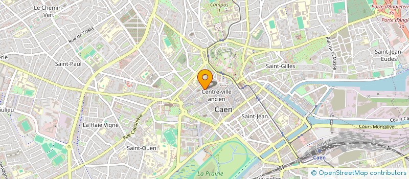 localisation de l'entreprise MONSIEUR DOMINIQUE BLACHE à CAEN