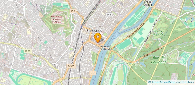 localisation de l'entreprise MONSIEUR DOMINIQUE BLANCHARD à SURESNES