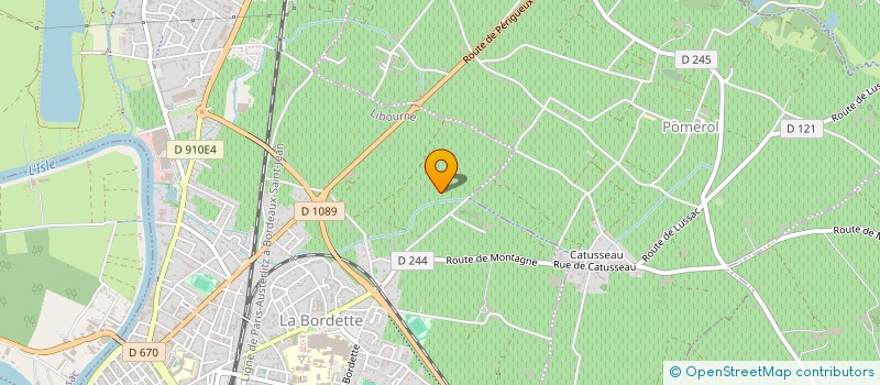 localisation de l'entreprise MONSIEUR DOMINIQUE BLANCHARD à LIBOURNE