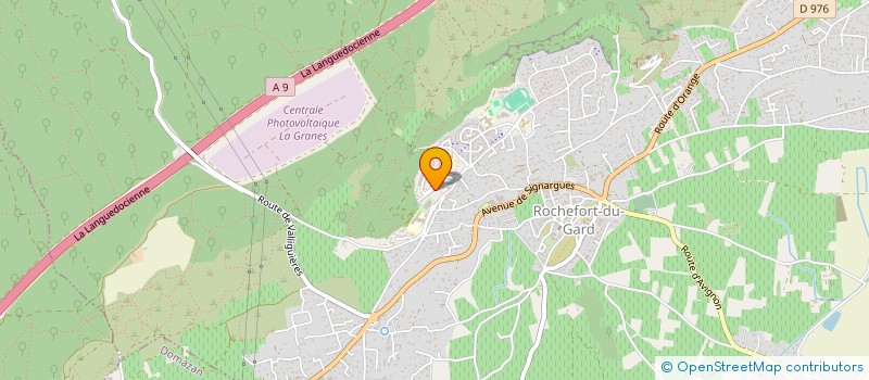 localisation de l'entreprise MONSIEUR DOMINIQUE BLOCH  ROCHEFORT-DU-GARD