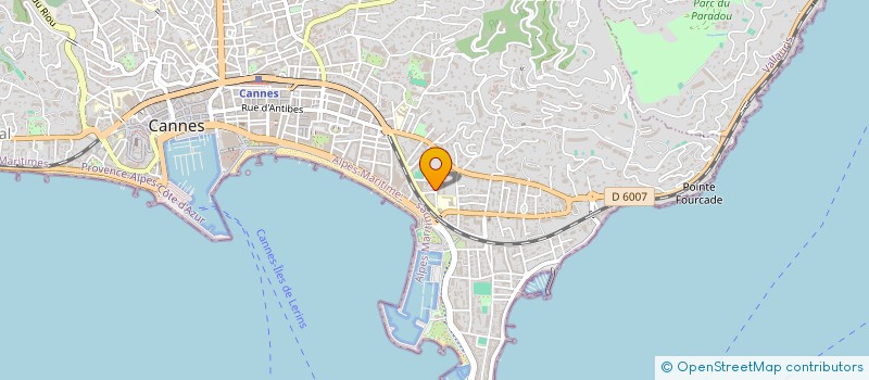 localisation de l'entreprise MONSIEUR DOMINIQUE BLONDEAU à CANNES