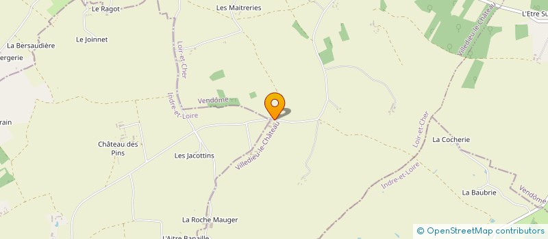 localisation de l'entreprise MONSIEUR DOMINIQUE BLOT  VILLEDIEU-LE-CHATEAU