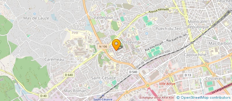 localisation de l'entreprise MONSIEUR DOMINIQUE BLOT  NIMES