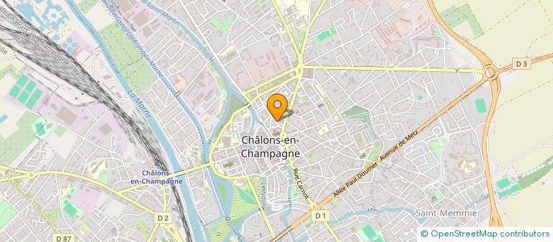 localisation de l'entreprise MONSIEUR DOMINIQUE BODSON  CHALONS-EN-CHAMPAGNE