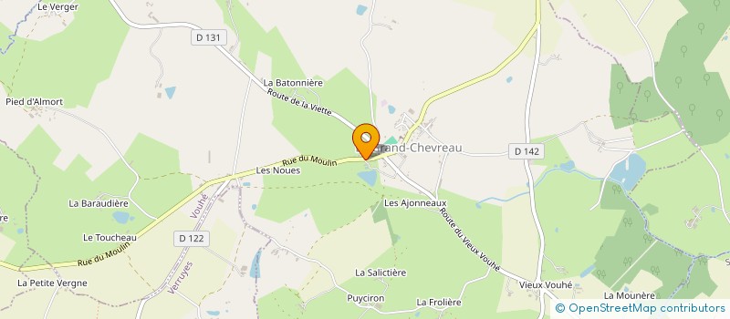 localisation de l'entreprise MONSIEUR DOMINIQUE BOINOT  VOUHE