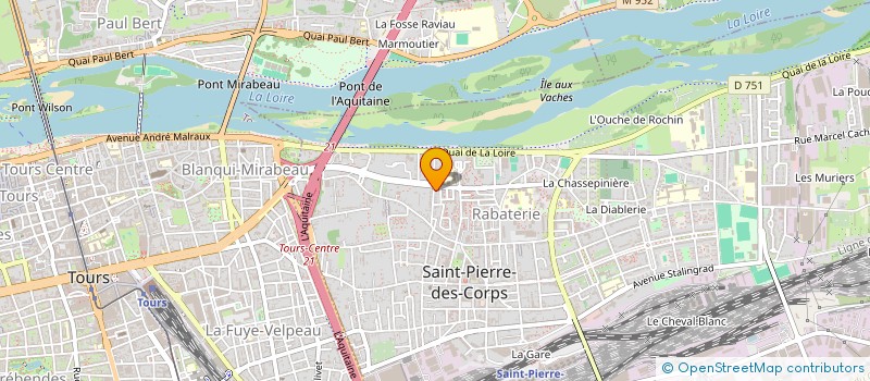 localisation de l'entreprise MONSIEUR DOMINIQUE BOISSEAU  SAINT-MARTIN-LE-BEAU