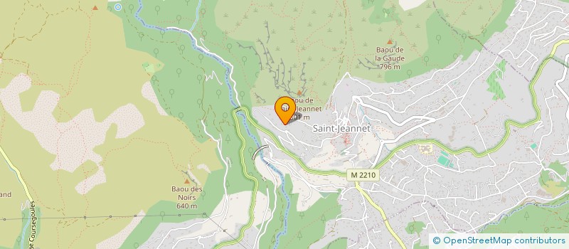 localisation de l'entreprise MONSIEUR DOMINIQUE BOISSIER  SAINT-JEANNET