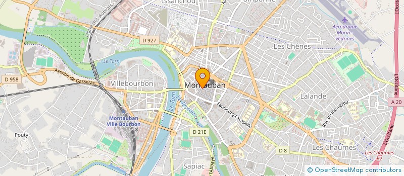 localisation de l'entreprise MONSIEUR DOMINIQUE BOIVIN  MONTAUBAN