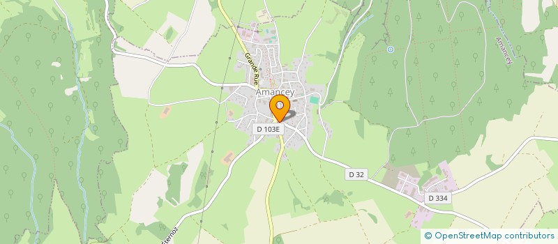 localisation de l'entreprise MONSIEUR DOMINIQUE BOLARD  AMANCEY