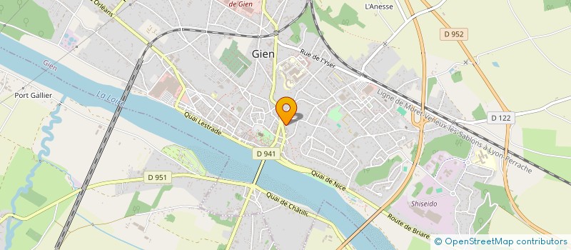localisation de l'entreprise MONSIEUR DOMINIQUE BOMBERAULT à GIEN