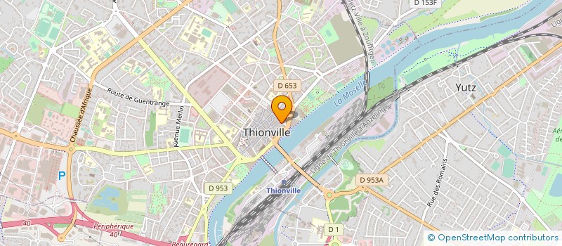 localisation de l'entreprise MONSIEUR DOMINIQUE BONACCI à THIONVILLE