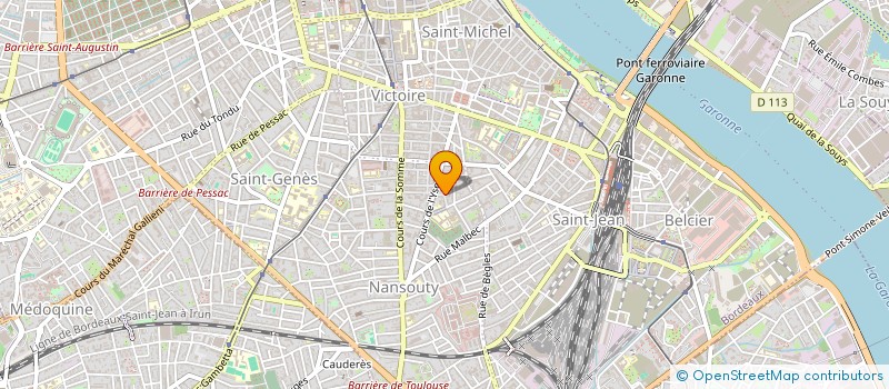 localisation de l'entreprise MONSIEUR DOMINIQUE BONHOURE à BORDEAUX