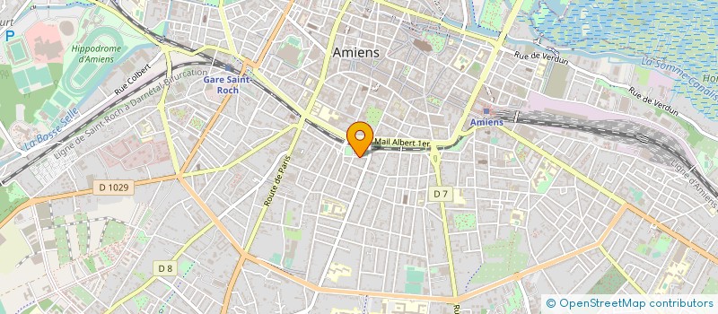 localisation de l'entreprise MONSIEUR DOMINIQUE BONIFACE à AMIENS