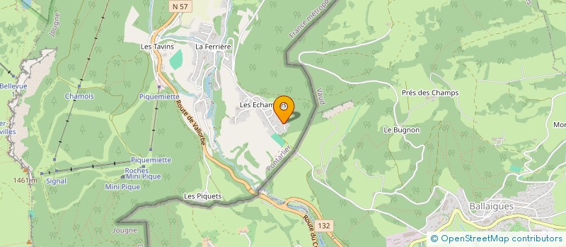 localisation de l'entreprise MONSIEUR DOMINIQUE BONNEAU  JOUGNE