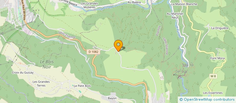 localisation de l'entreprise MONSIEUR DOMINIQUE BONNET  PLANFOY