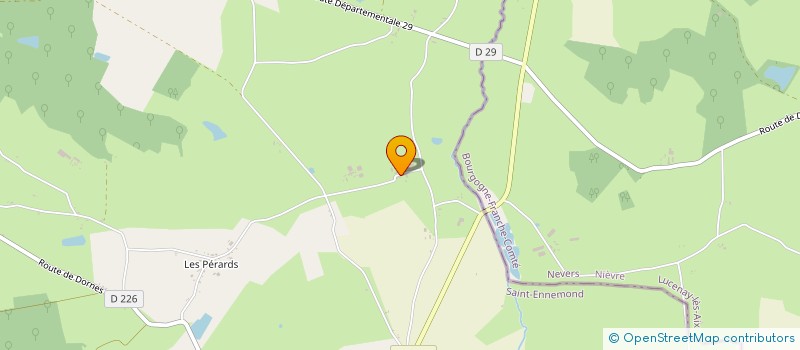 localisation de l'entreprise MONSIEUR DOMINIQUE BONNIAUD  SAINT-ENNEMOND