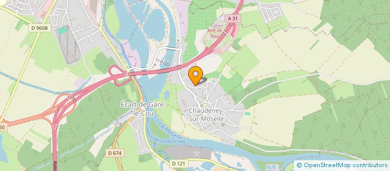 localisation de l'entreprise MONSIEUR DOMINIQUE BONTEMPS à CHAUDENEY-SUR-MOSELLE