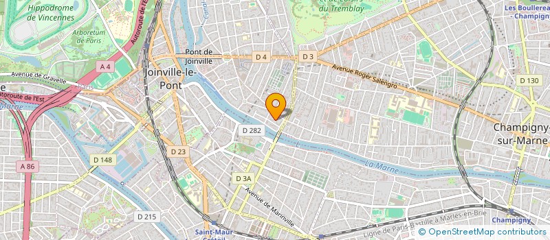 localisation de l'entreprise MONSIEUR DOMINIQUE BONTOUX à JOINVILLE-LE-PONT