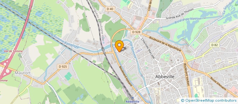 localisation de l'entreprise MONSIEUR DOMINIQUE BONVARLET  ABBEVILLE