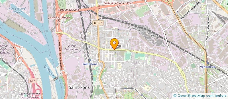 localisation de l'entreprise MONSIEUR DOMINIQUE BOSSE  ST FONS