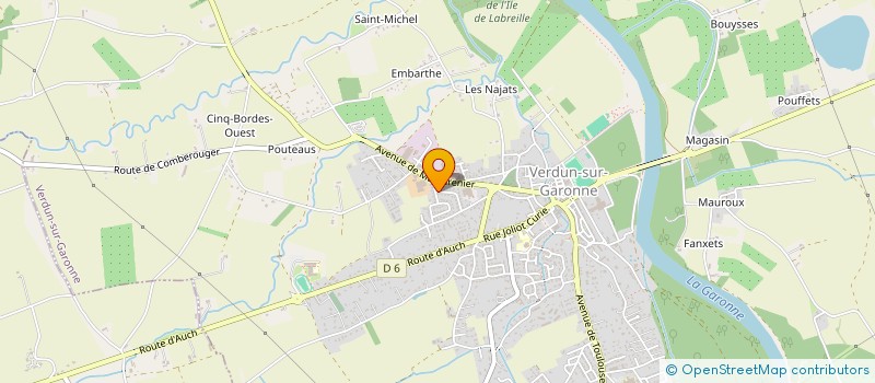 localisation de l'entreprise MONSIEUR DOMINIQUE BOSSUT à AUCAMVILLE